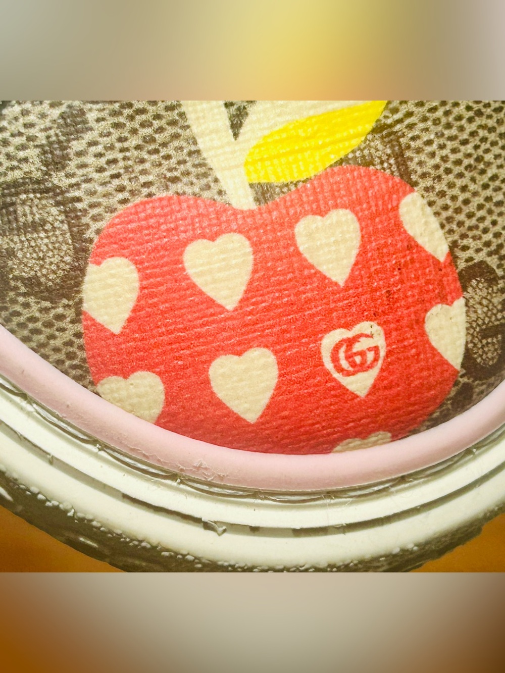 Gucci GG Supreme Tennis 1977 “ Le Pommes Capsule” Limited Edition Set 7.5 - Picture 5 of 16